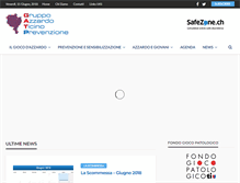 Tablet Screenshot of giocoresponsabile.com